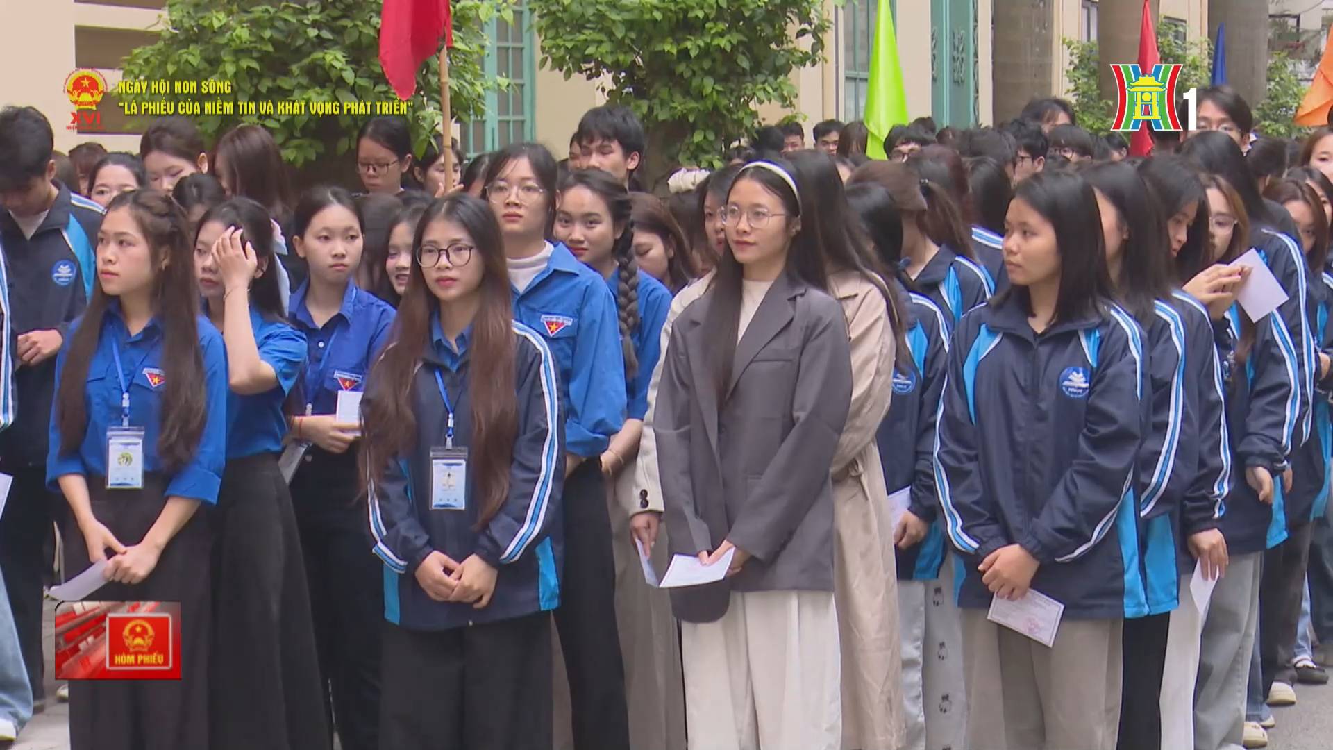 Ngày hội bầu cử tại Trường Đại học Sư phạm Hà Nội